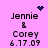 Pixelated text and symbols on pink background with animated elements changing across frames.
