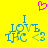 Yellow background with blue text reading "I LOVE THE <3" and a pink heart icon above, showing animation where the heart's outline changes from solid to dashed.