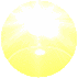 Yellow spherical icon with black circular outline and red dot, displaying text variations including 'BEST', 'ES', 'D', 'DO', '2000', and 'Vote Aqui' across frames.