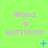 Green background with pink text reading "Alana is HOTTT!!!!!!!!" and blue pixelated symbols changing across frames.