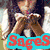 six pixelated images showing a person in various poses with 'SageS' text overlays in different colors and styles