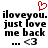 A static digital image displays pixelated text and symbols on a white background, with red heart above black lettering.