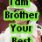 A person in a white cowboy hat and jacket appears across multiple with changing text overlays, each displaying different colored backgrounds behind the text