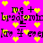 A static image with a bright pink background filled with yellow pixelated hearts and repeated black text elements.