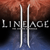 Pixelated icon shows 'LINEAGE' text with two vertical white bars over a gradient background shifting from reddish-brown to dark blue.