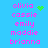 A blue background displays pink text names with green pixelated symbols changing between observations.