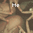 Pixelated image of two figures in a repeated pattern with overlaid text reading "Me and Megga are bestfriends".