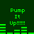 Green text and bar graph elements on dark green background with animated horizontal bar movements.
