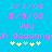 Pixelated text and symbols on a bright blue background with pink, yellow, and light green elements.