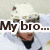 A four- of a person in white clothing with text overlays changing
