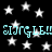 Black background with scattered white stars and repeated cyan text reading "SINGLE!! SINGLE!!" in two horizontal bands.