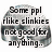 A four- pixelated image with text and a stick figure, showing sequential content changes