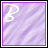 Animated contact sheet of a purple-themed buddy icon showing progressive text appearance and stylized lettering across 17 frames.