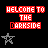 Pixel art of red text 'WELCOME TO THE DARKSIDE' with gray stars on black background, some frames showing additional gray 'WE HAVE COOKIES' text