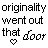 repeated text and heart symbols with red 'door' words, showing animation changes in heart color from white to red