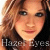Two side-by-side animated frames of a woman's face with text below, displayed in a contact sheet layout.