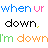Pixel art buddy icon featuring two cartoon women in swimsuits with colorful text phrases arranged around them on a white background.