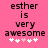 Pixelated text on pink background with five white and light pink heart icons below, showing two animation states.