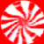 Red and white striped circular icon with radiating spiral pattern on left, green text 'Original Icons .com' on dark green background right.