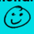 Pixelated blue square with black smiley face; adjacent pink square with white pixelated text about 'yuh face' and 'ninja' on bus.