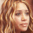 A 48x48 pixel buddy icon split into two sections: a pixelated portrait of a person with light brown hair on the left and green text reading "Original Icons .com" on a dark green background on the right.