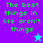 Pixelated green text reads "The best things in life aren't things" on a split background with purple, blue, and cyan sections; two star icons appear below the text.