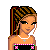 Pixel art contact sheet showing a female character in multiple poses with spring-themed clothing and accessories, including text reading "Spring Time qt!".