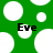 Green background with white circles and black text reading "Eve" in two locations.