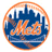 Circular icon with orange border showing blue city skyline and water, overlaid by large orange 'Mets' text; adjacent green background displays 'Original Icons .com' in bright green pixelated font.