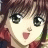 A 48x48 pixel animated buddy icon featuring a cartoon character with brown hair and large eyes on the left, paired with "Anime IM" text on a black background on the right.