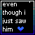 A 5x5 contact sheet of animated frames from a buddy icon showing text and heart symbols changing across sampled frames.