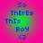 Four identical pixelated text-based icons arranged in a on a pink background with green gradient overlays, each displaying blue text reading "So There's This Boy <3"