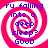 A static image with a pink and white spiral background displaying blue text reading "ru falling into a deep sleep? GOOD" in four identical