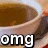 A split-screen image shows two bowls of soup with text overlays; the left side displays 'omg' and a heart-yum icon while the right side reads 'soup!' in bold white letters.