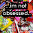 Pixelated text overlays on a colorful candy-themed background with black text boxes.