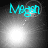 A four- shows the name 'Megan' in cyan script over a grayscale gradient background with shifting light effects