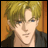 Pixelated anime-style character with blonde hair and blue eyes against an orange background, next to text reading "Anime IM" and "com" on black.