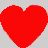 A 5x5 contact sheet of animated heart icons showing progression from solid red hearts to cracked, fragmented, and disintegrating states with visible text labels "Heart Broken" in some frames.