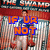 Pixelated image of a person in athletic wear with orange and blue text overlays reading "IF UR NOT A GATOR UR..." and "GATOR BAIT".