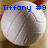 A circular white icon with subtle gray shading and blue text reading "Tiffany #9" appears in four positions with varying background colors