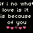 Pixelated text on black background with pink heart symbols, displaying repeated phrases and alternating heart colors.