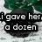 six showing a black rose with green leaves against a white background, each containing text in pixelated font
