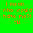 Green background with orange text reading 'i mean... who would hate me?! =D' and yellow highlight bars over different lines of text across four