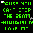 Green pixelated text repeats across a black background with scattered white and gray stars, forming a of identical phrases