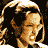 A 3x3 contact sheet of pixelated frames from an animated icon featuring a woman with long brown hair in various poses and expressions, including smiling, looking down, and wearing sunglasses, with "Coolbuddy.com" text at the bottom left.