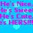 Pixelated blue background with light blue hearts and repeated pink text phrases like "He's Nice, He's Swee" and "He's CUTE".