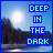 A contact sheet of 22 animated frames showing a moonlit landscape with changing pixelated text overlays.