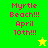 Green and yellow pixelated graphic with pink text reading 'Myrtle Beach!!! April 10th!!!' and a star icon.