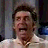 A 2x2 contact sheet of a Seinfeld-themed animated buddy icon showing Jerry's face and text in four quadrants, with the top-right frame displaying 'Jerry, stick a fork in me' and bottom-left frame displaying 'I'm done!'