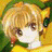 A 48x48 pixel buddy icon featuring a cartoon character with blonde hair and green eyes on the left, paired with stylized text reading "Anime IM" and "cOm" on a black background to the right.